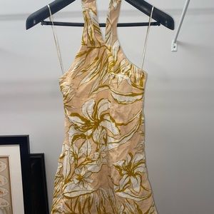 Hello Molly brand halter dress, never worn, just washed.